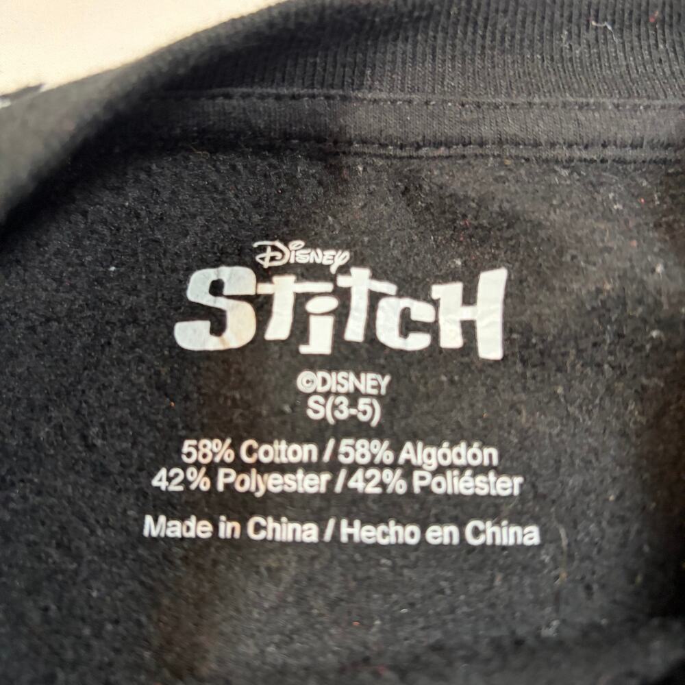 Disney Lilo and Stitch women’s Halloween black sweatshirt. Size S. Pumpkins. - Picture 5 of 6